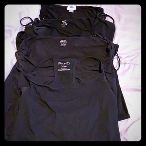 FOUR XL black undershirts